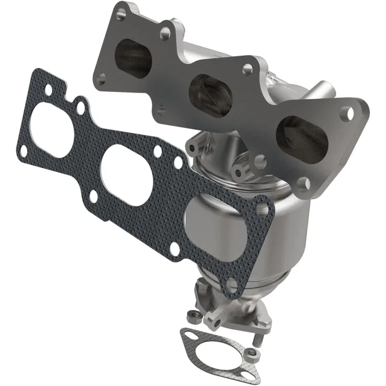 5531089 – MAGNAFLOW Catalytic Converter, Stainless Steel Case Flanged Inlet Single Bolt-On Outlet 5 Inch Body Length/...